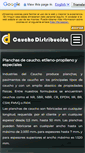 Mobile Screenshot of cauchodistribucion.com